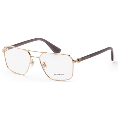 משקפי ראייה Burberry דגם Be1395D לגברים 56 מ״מ בצבע Light זהב