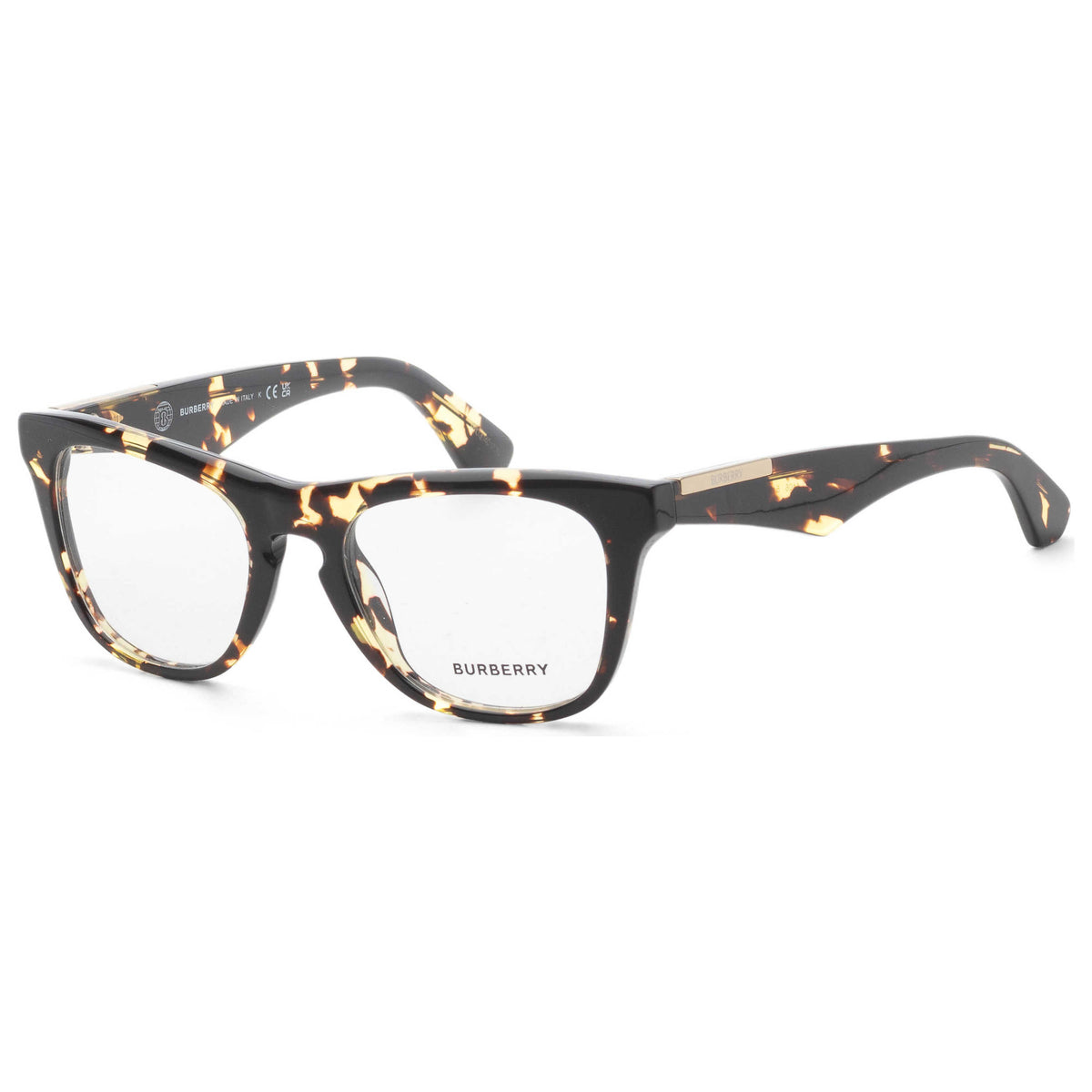 משקפי ראייה Burberry דגם Be2409 לגברים 51 מ״מ בצבע הוואנה כהה
