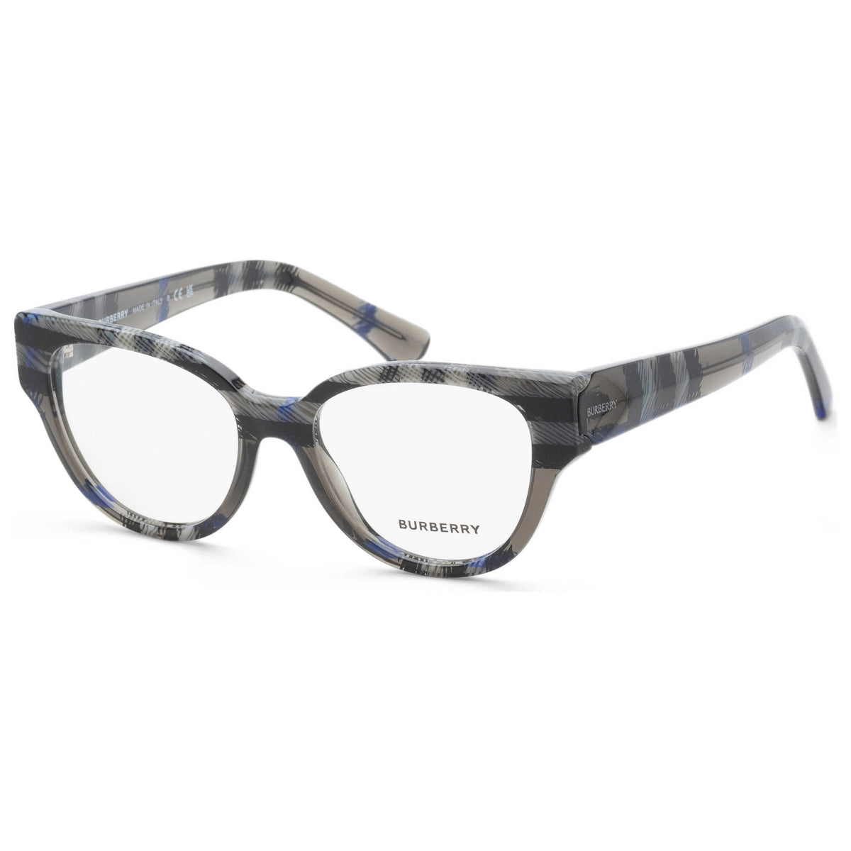 משקפי ראייה Burberry דגם Be2421 לנשים 51 מ״מ בצבע Checker Lichen
