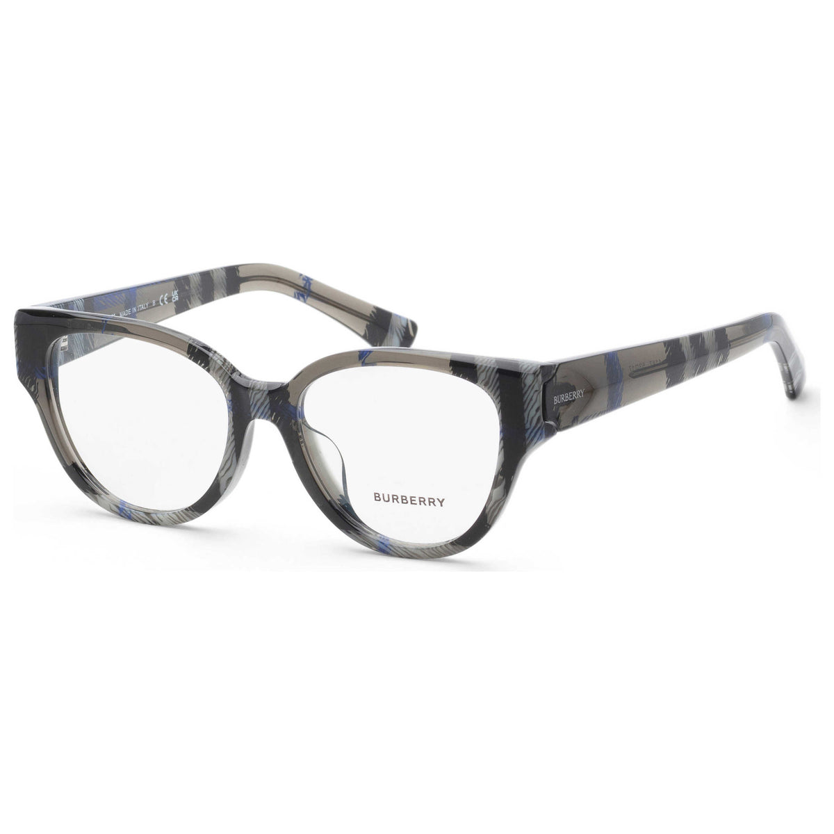משקפי ראייה Burberry דגם Be2421F לנשים 53 מ״מ בצבע Checker Lichen