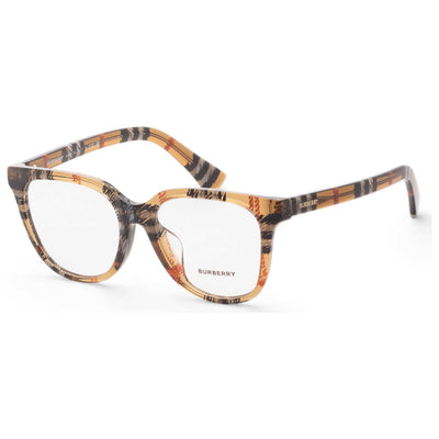 משקפי ראייה Burberry דגם Be2439F לנשים 52 מ״מ בצבע Checker Sand Beige