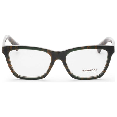 משקפי ראייה Burberry דגם Be2440 לנשים 52 מ״מ בצבע Checker ירוק