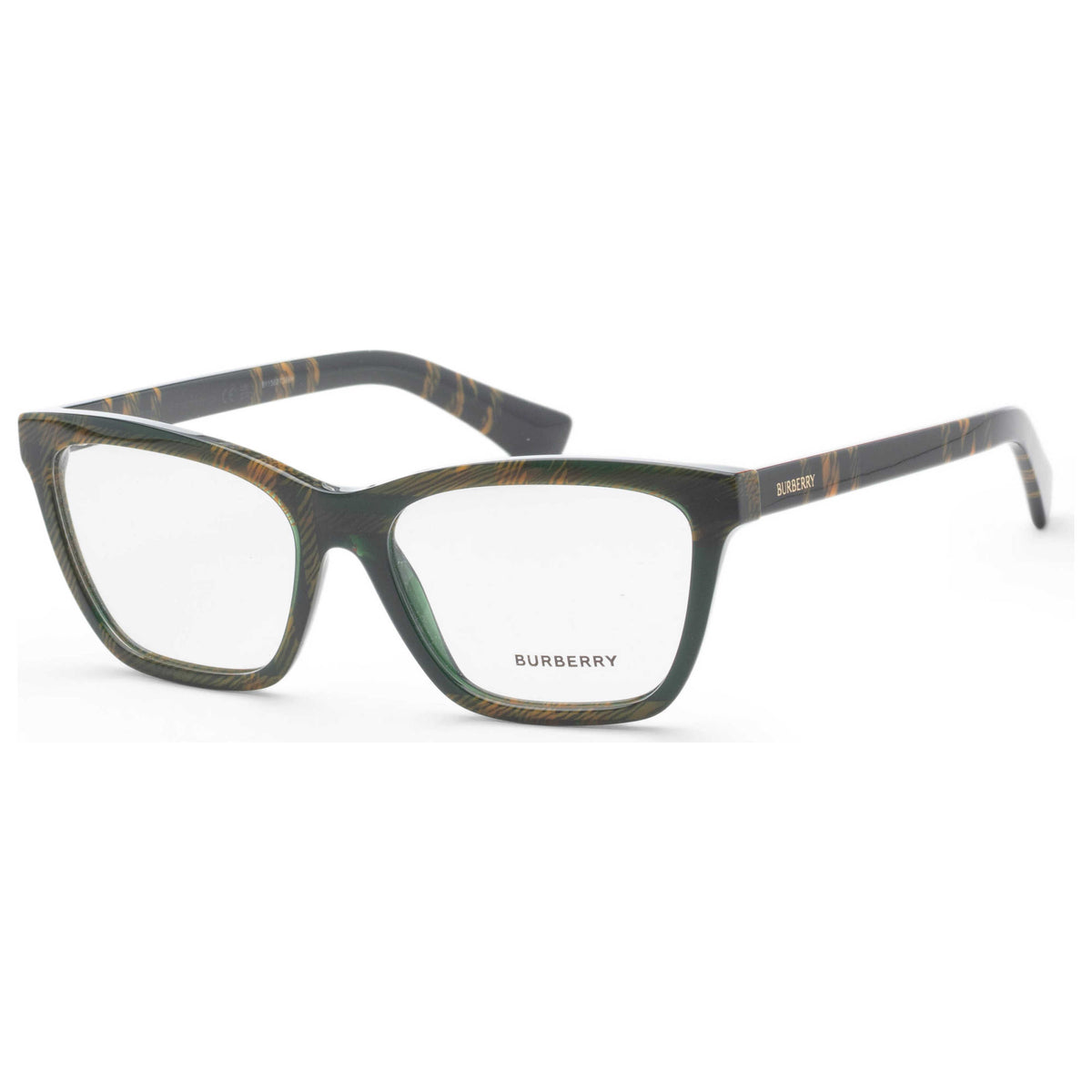משקפי ראייה Burberry דגם Be2440 לנשים 54 מ״מ בצבע Checker ירוק