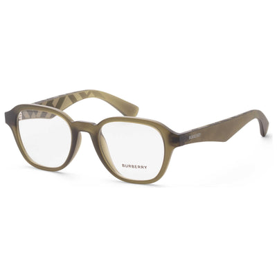 משקפי ראייה Burberry דגם Be2444U לגברים 49 מ״מ בצבע מט ירוק