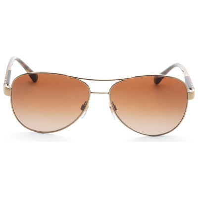 משקפי שמש Burberry דגם Be3080 לנשים 59 מ״מ בצבע Light זהב