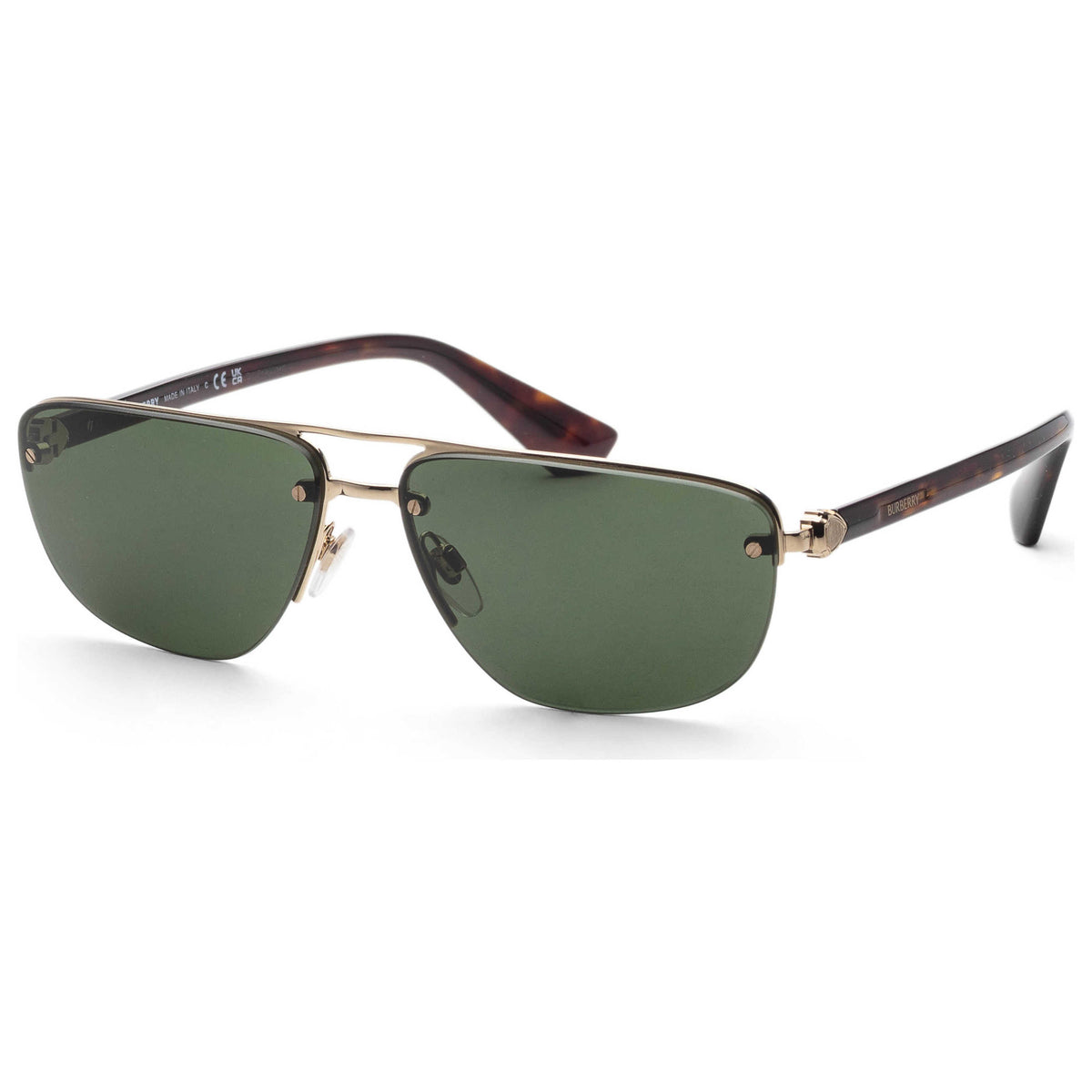 משקפי שמש Burberry דגם Be3164 לגברים 62 מ״מ בצבע Light זהב