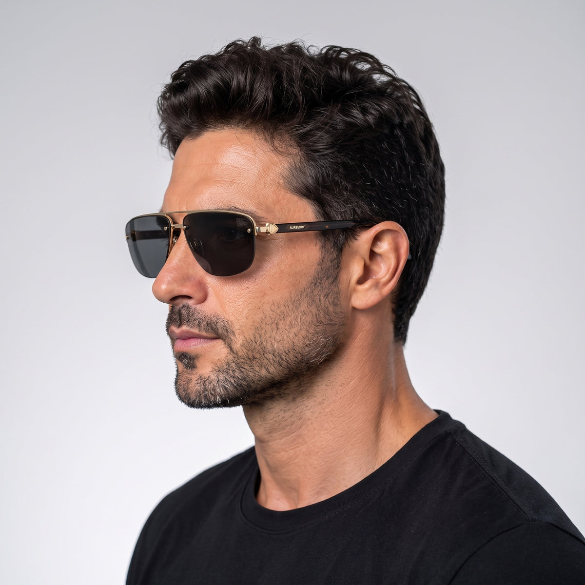 Burberry Men's 59mm Dark Grey Sunglasses BE3164-110987-59