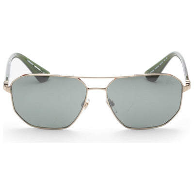 משקפי שמש Burberry דגם Be3166 לגברים 60 מ״מ בצבע Light זהב