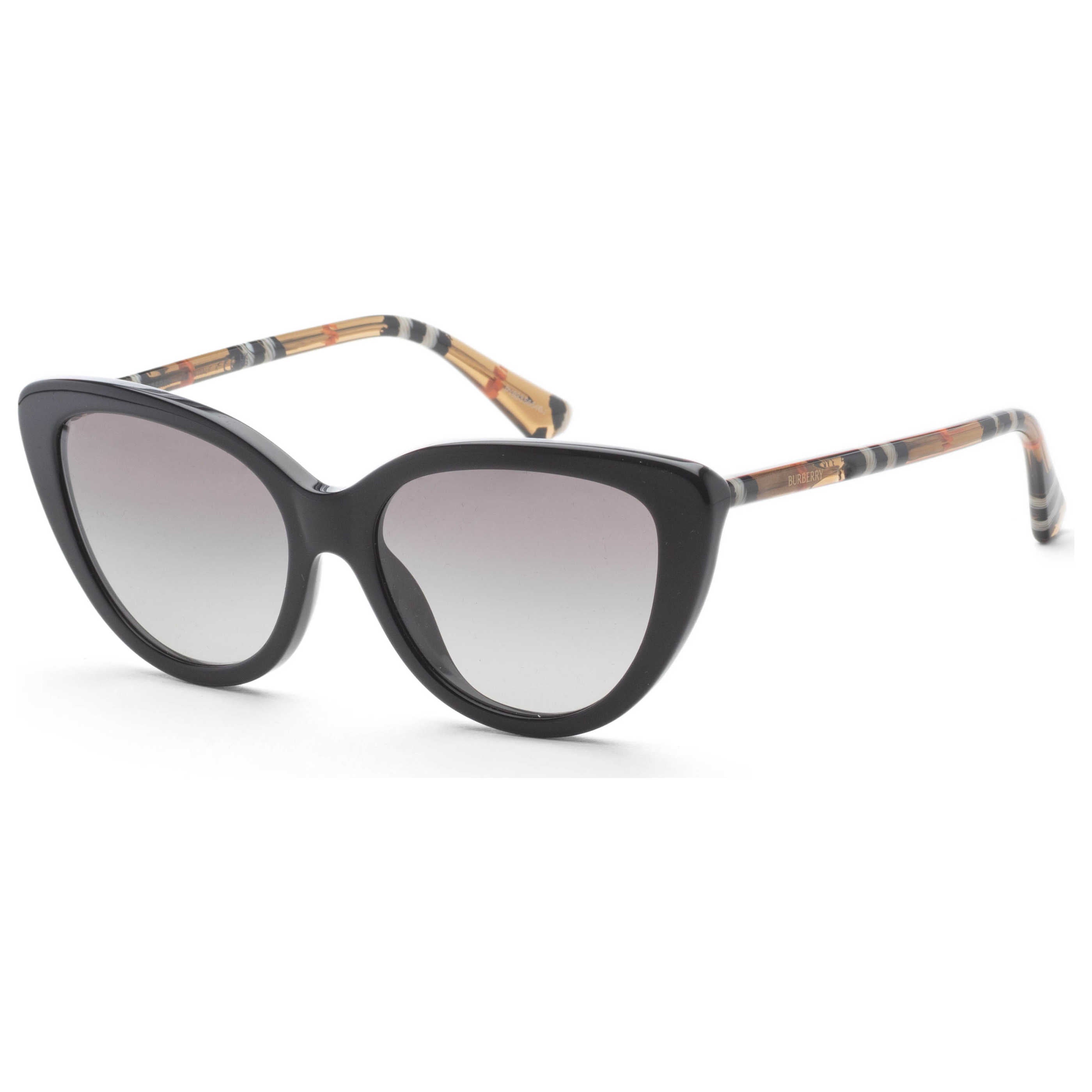 משקפי שמש Burberry דגם Be4457F יוניסקס 55 מ״מ בצבע שחור