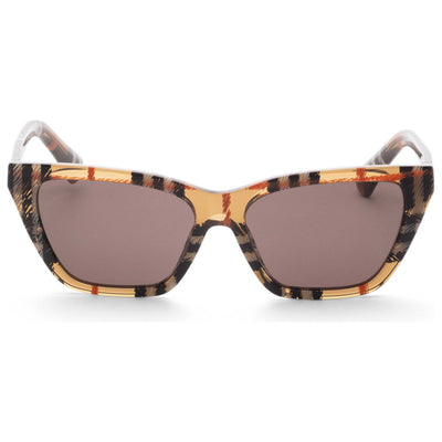 משקפי שמש Burberry דגם Be4468 לנשים 54 מ״מ בצבע Checker Sand