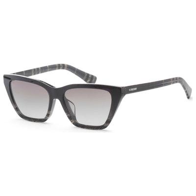 משקפי שמש Burberry דגם Be4468F לנשים 54 מ״מ בצבע Checker אפור