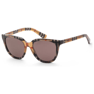משקפי שמש Burberry דגם Be4469 לנשים 53 מ״מ בצבע Checker Sand