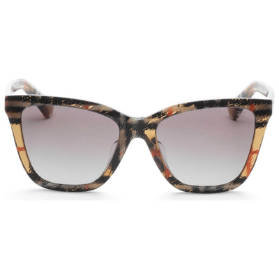 משקפי שמש Burberry דגם Be4470F לנשים 54 מ״מ בצבע Checker חום Gradient