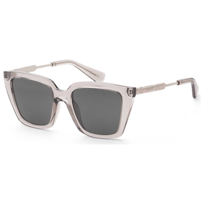 משקפי שמש Burberry דגם Be4473U לנשים 52 מ״מ בצבע Translucent אפור