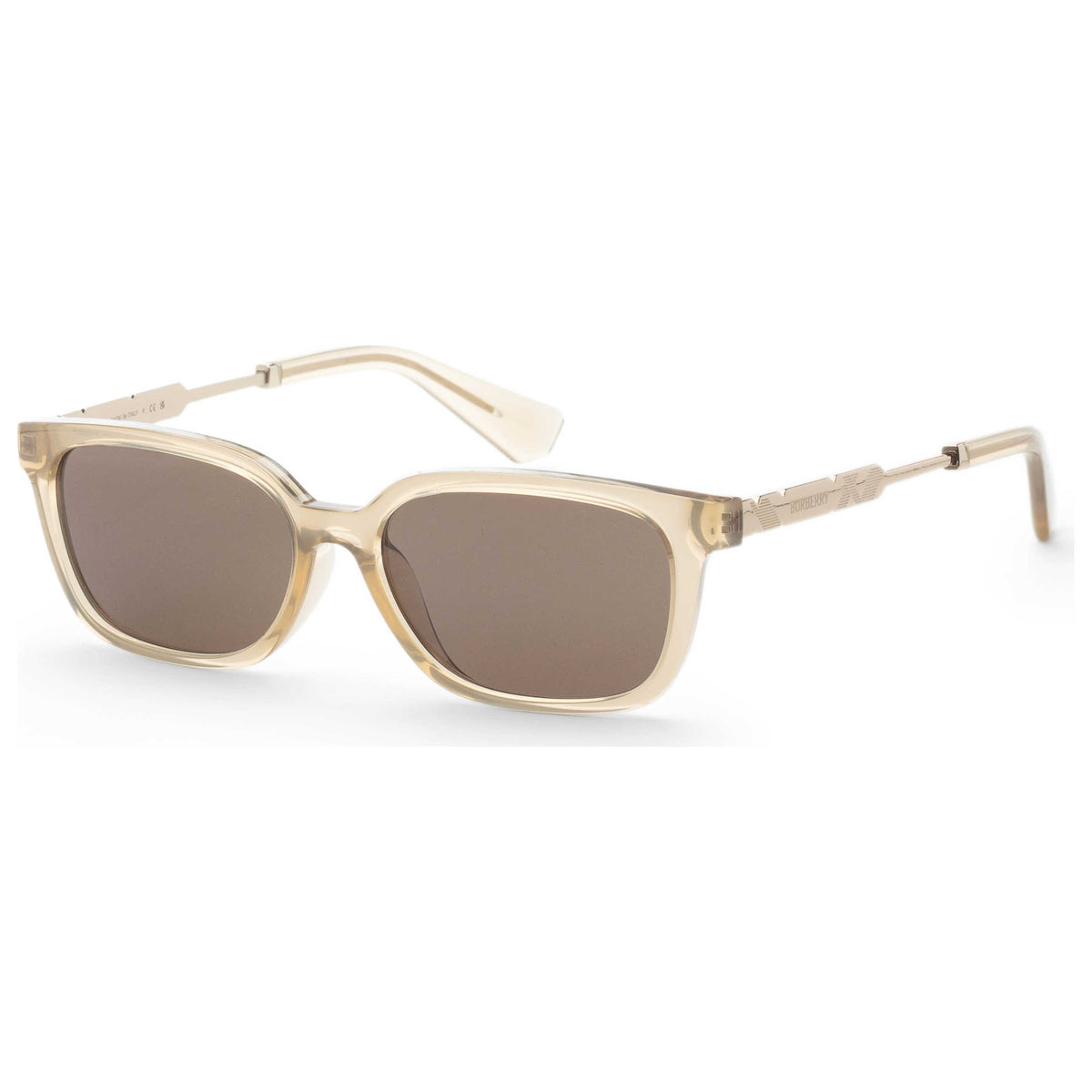 משקפי שמש Burberry דגם Be4481D לנשים 54 מ״מ בצבע Translucent צהוב