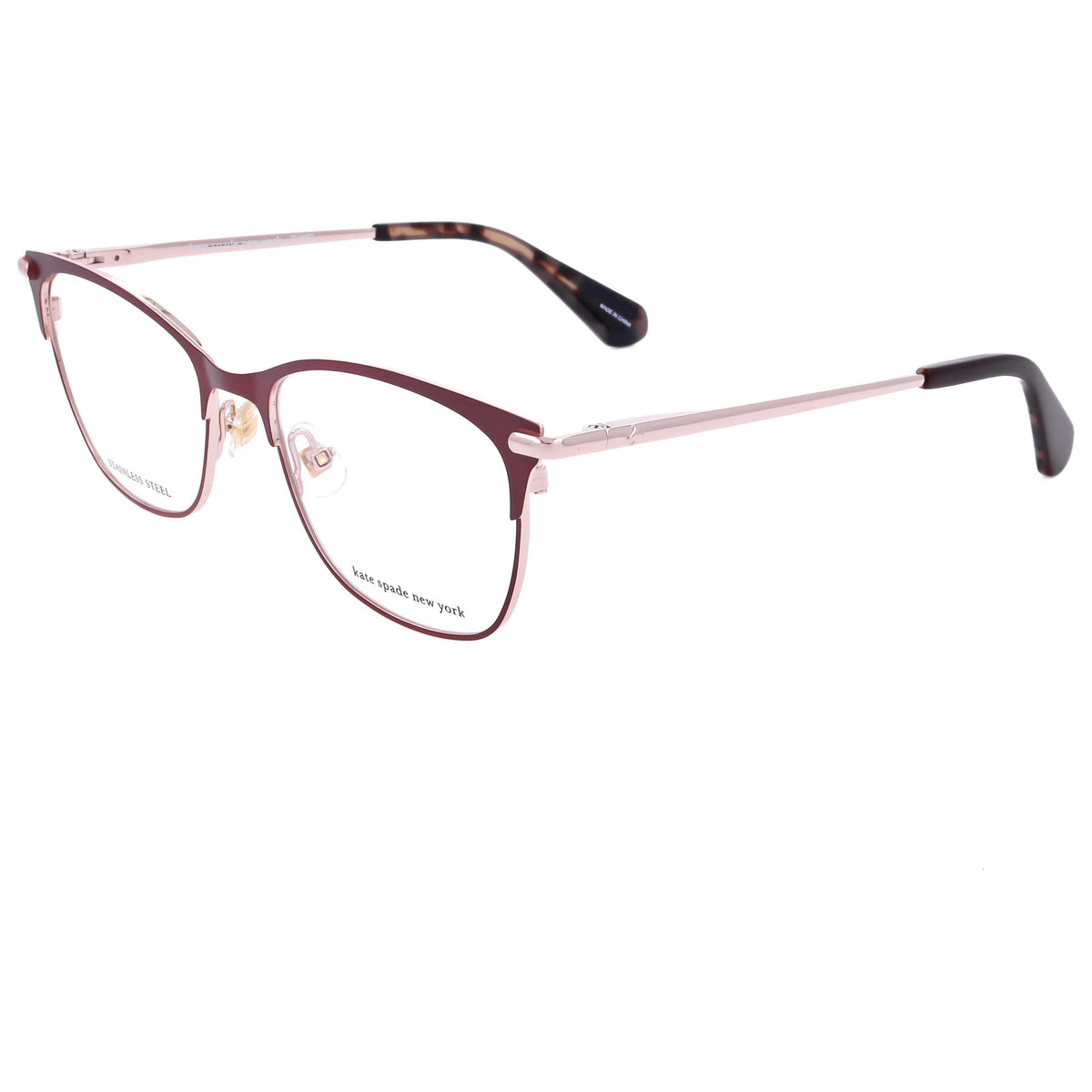 משקפי ראייה Kate Spade דגם Bendall לנשים 52 מ״מ בצבע Burgundy