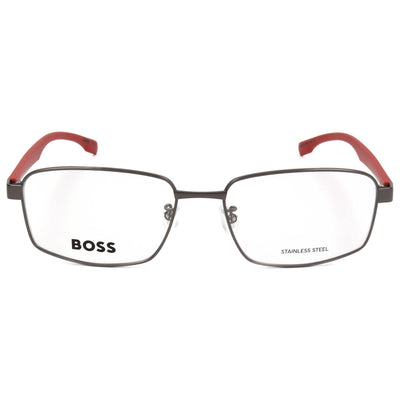 Hugo Boss Men's 57mm Matte Dark Ruthenium Eyeglasses BOSS1470-F-R80-57