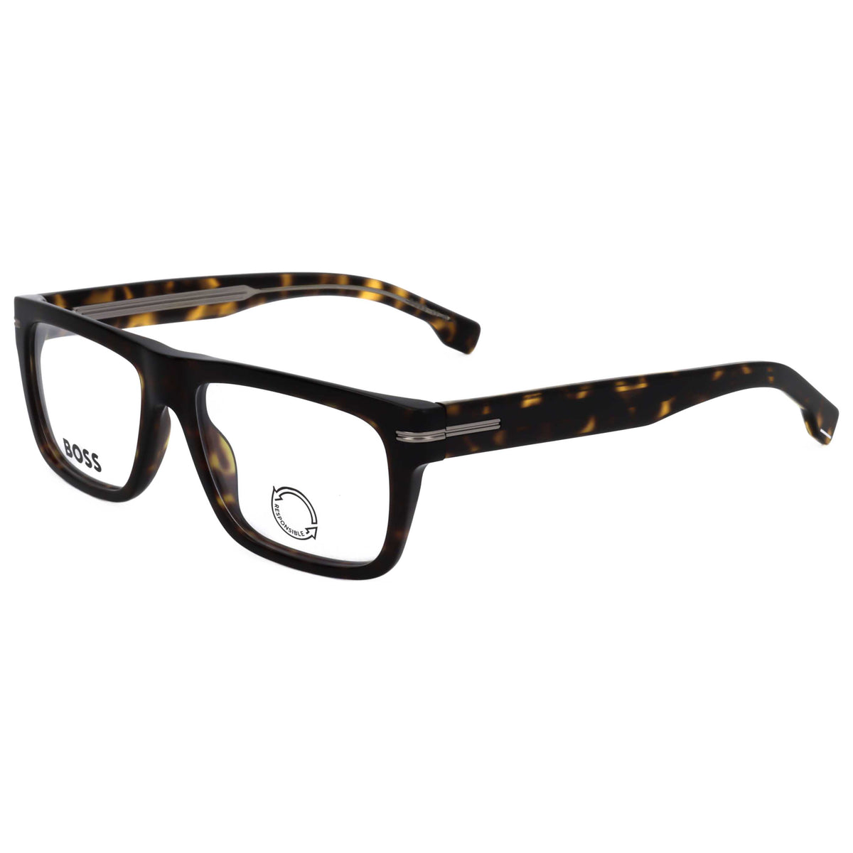 משקפי ראייה Hugo Boss דגם Boss1503 לגברים 53 מ״מ בצבע הוואנה