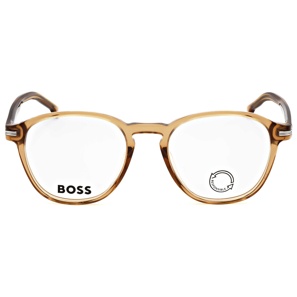 משקפי ראייה Hugo Boss דגם Boss1509 לגברים 51 מ״מ בצבע בז׳