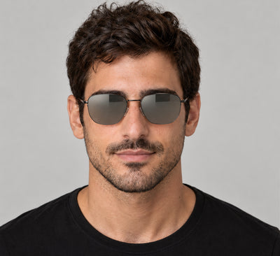 Hugo Boss Men's 57mm Matte Dark Ruthenium Sunglasses BOSS1538-F-SK-R80-57
