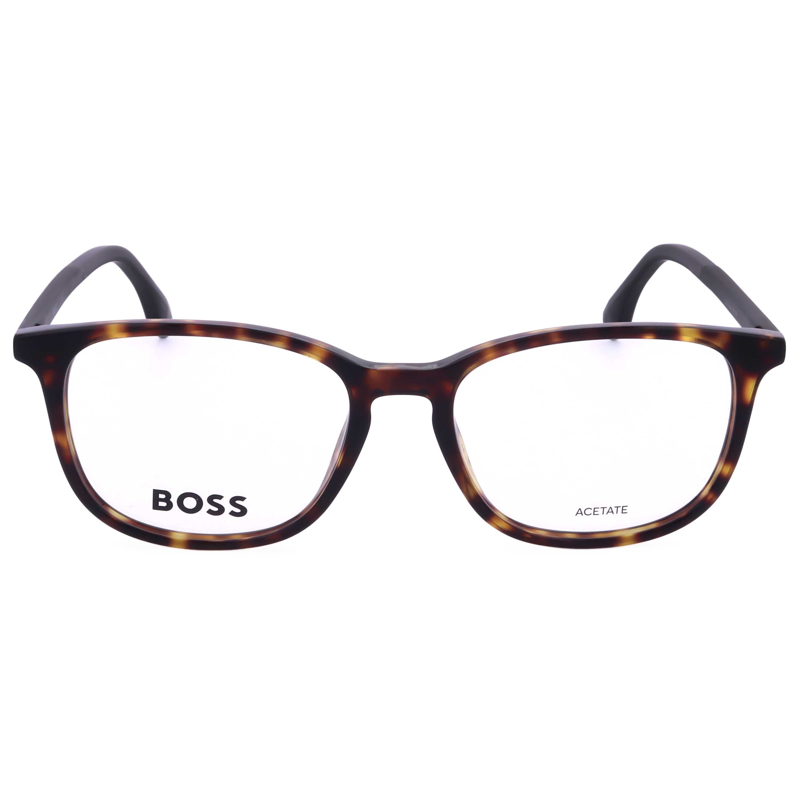 משקפי ראייה Hugo Boss דגם Teen יוניסקס 50 מ״מ בצבע הוואנה שחור