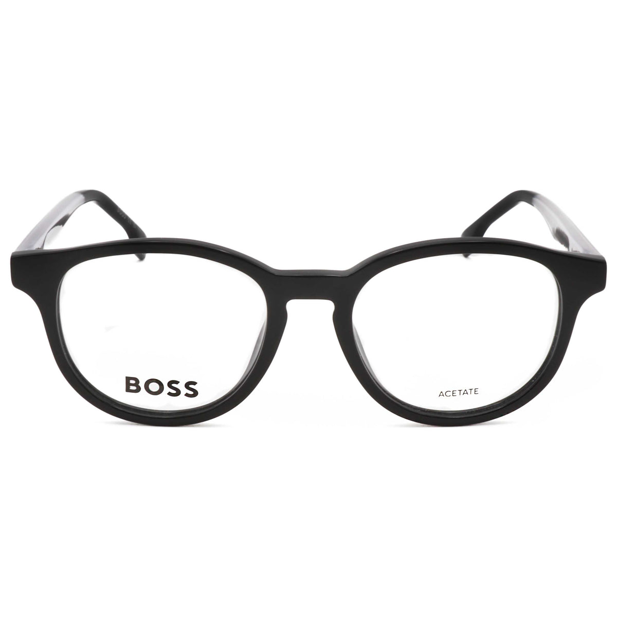 Hugo Boss Men's 48 mm Black Crystal Eyeglasses BOSS1548-7C5-48