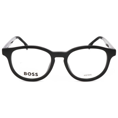 Hugo Boss Men's 48 mm Black Crystal Eyeglasses BOSS1548-7C5-48