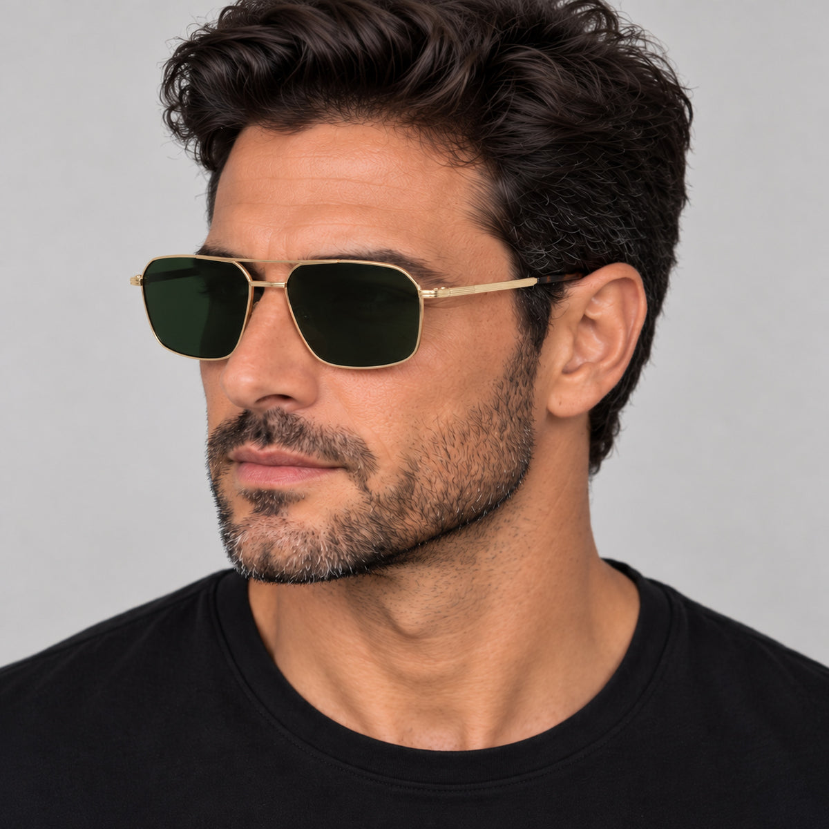 Hugo Boss Men's 58mm Gold Sunglasses BOSS1603-S-J5G-58