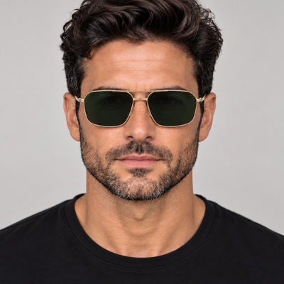 Hugo Boss Men's 58mm Gold Sunglasses BOSS1603-S-J5G-58