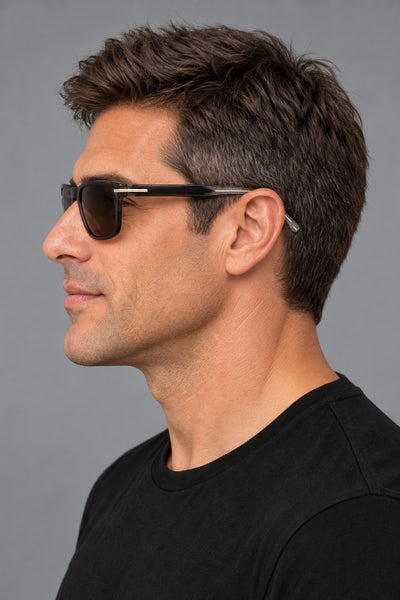 משקפי שמש Hugo Boss דגם BOSS1626-S-KB7-55 לגברים 55 מ״מ בצבע אפור