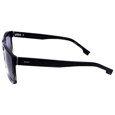 משקפי שמש Hugo Boss דגם BOSS1760-G-S-EDM-59 לגברים 59 מ״מ בצבע Black To Grey