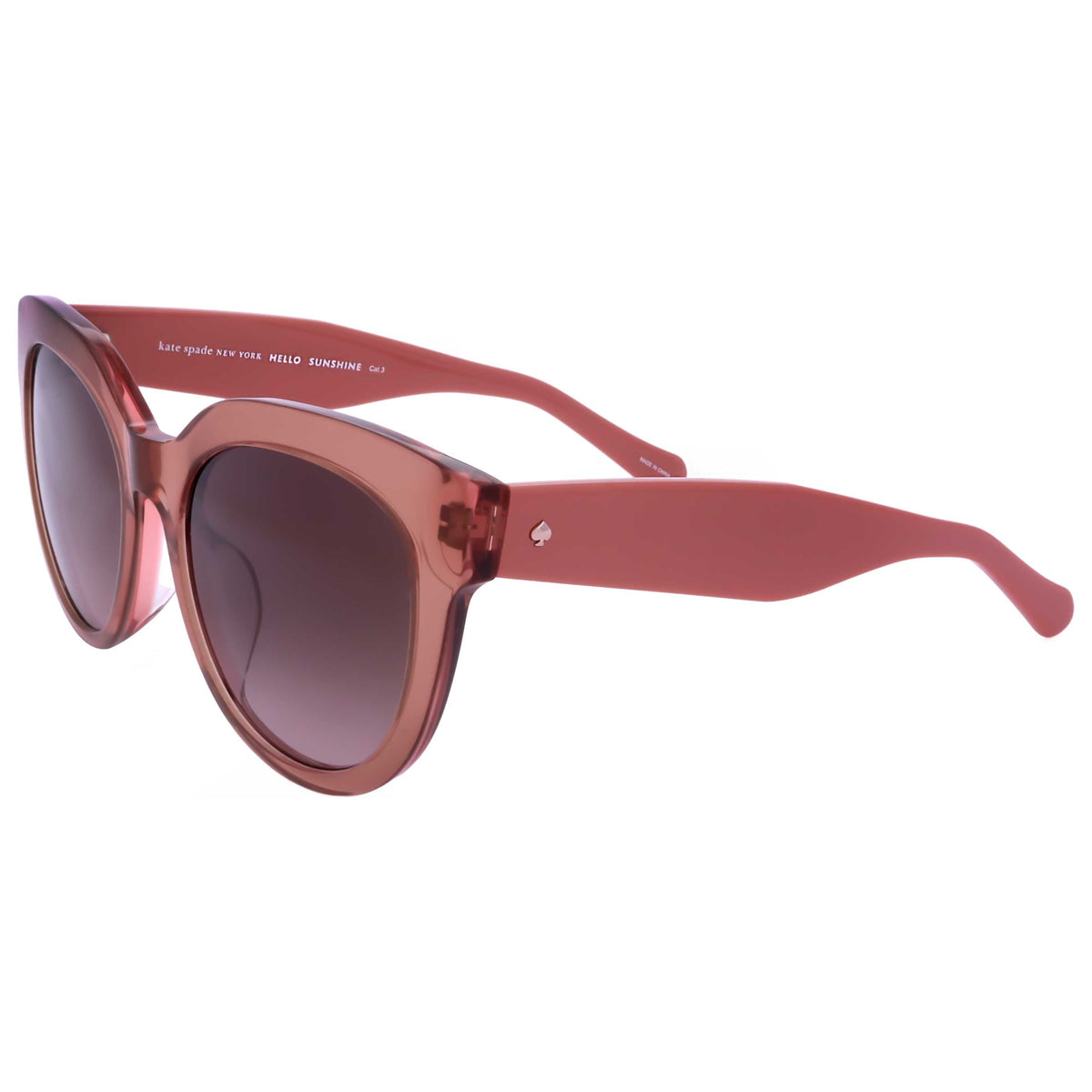 משקפי שמש Kate Spade דגם Brea לנשים 54 מ״מ בצבע ורוד