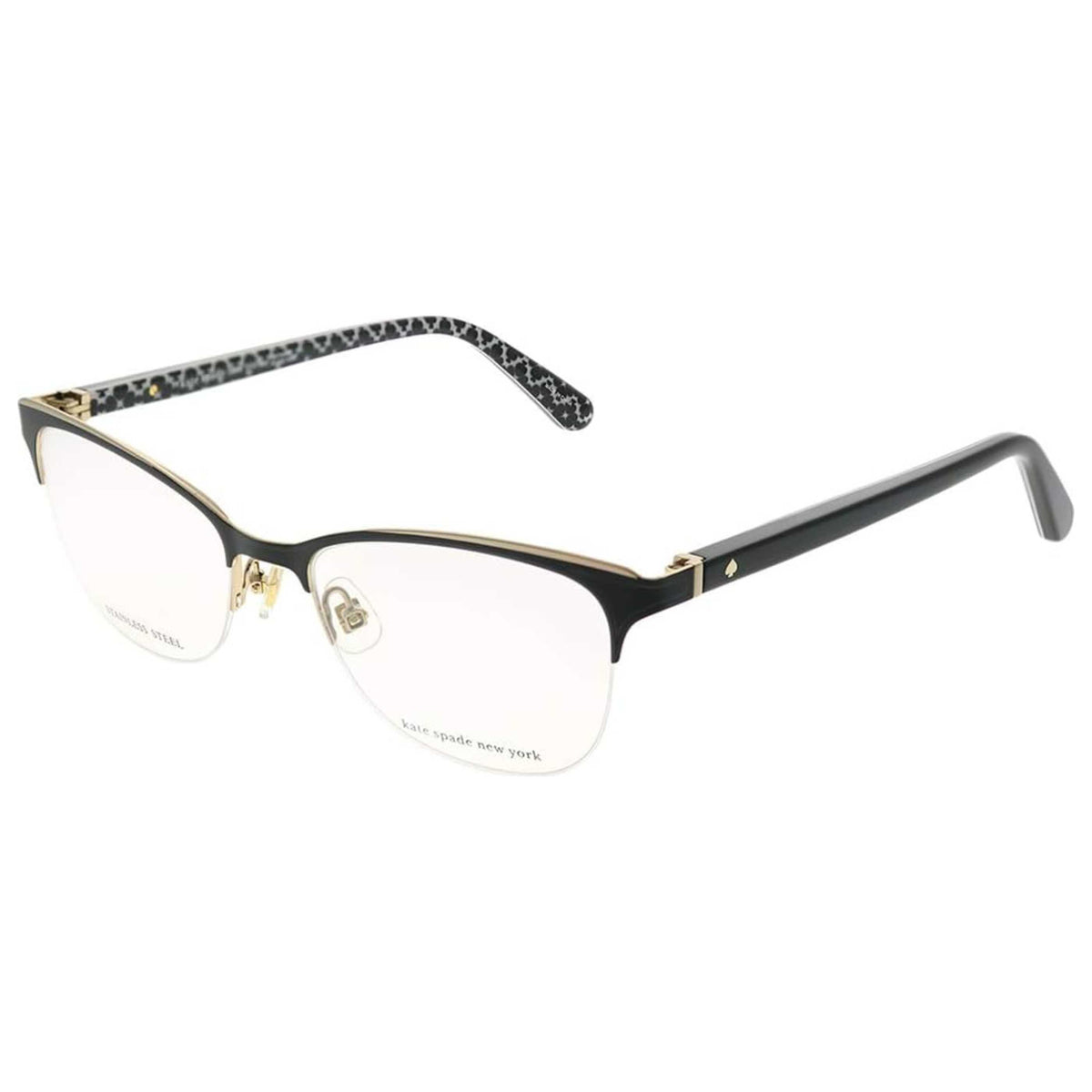 משקפי ראייה Kate Spade דגם Brieana לנשים 52 מ״מ בצבע שחור