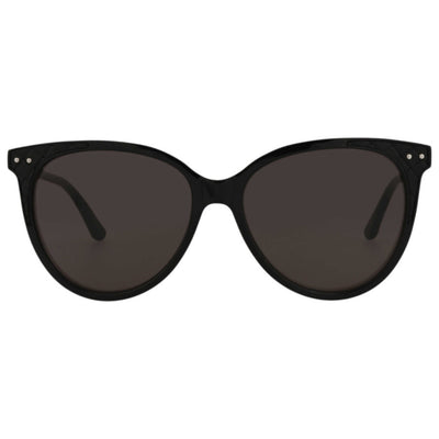 משקפי שמש Bottega Veneta דגם Bv0119S לנשים 55 מ״מ בצבע שחור מבריק