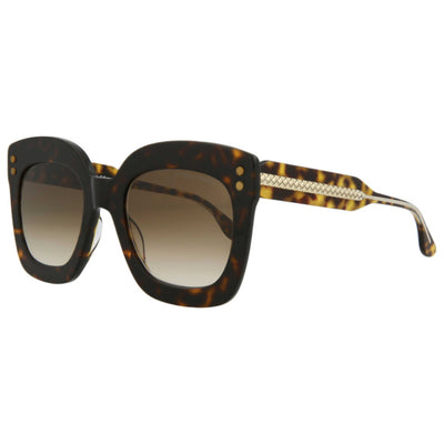 משקפי שמש Bottega Veneta דגם Bv0238S לנשים 51 מ״מ בצבע הוואנה Crystal