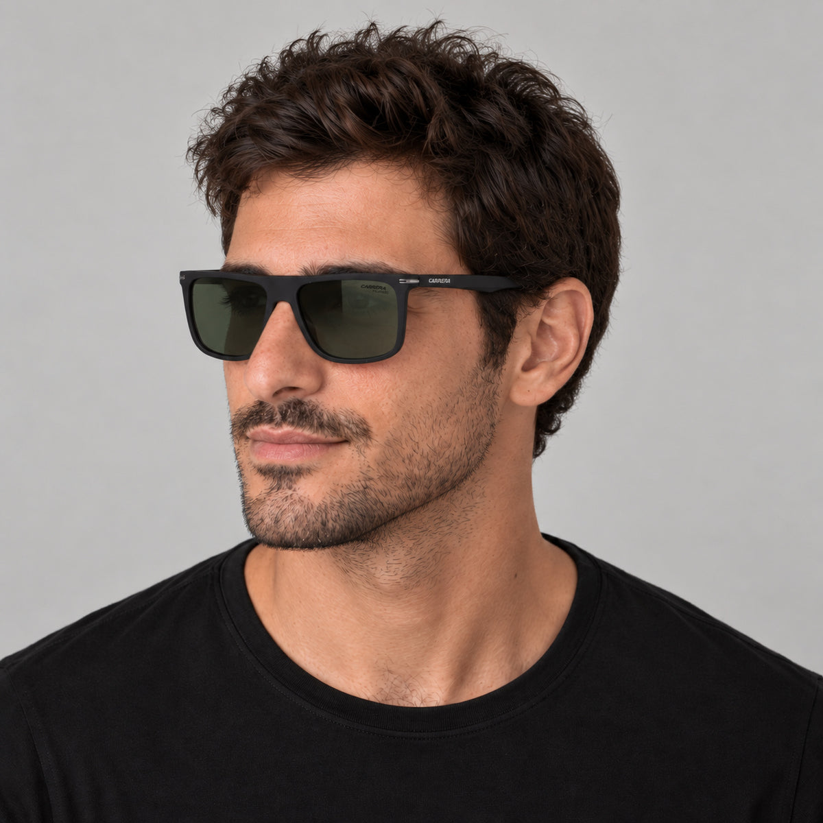 Carrera Men's 58 mm Matte Black Sunglasses Polarized CA278-S-003-UC