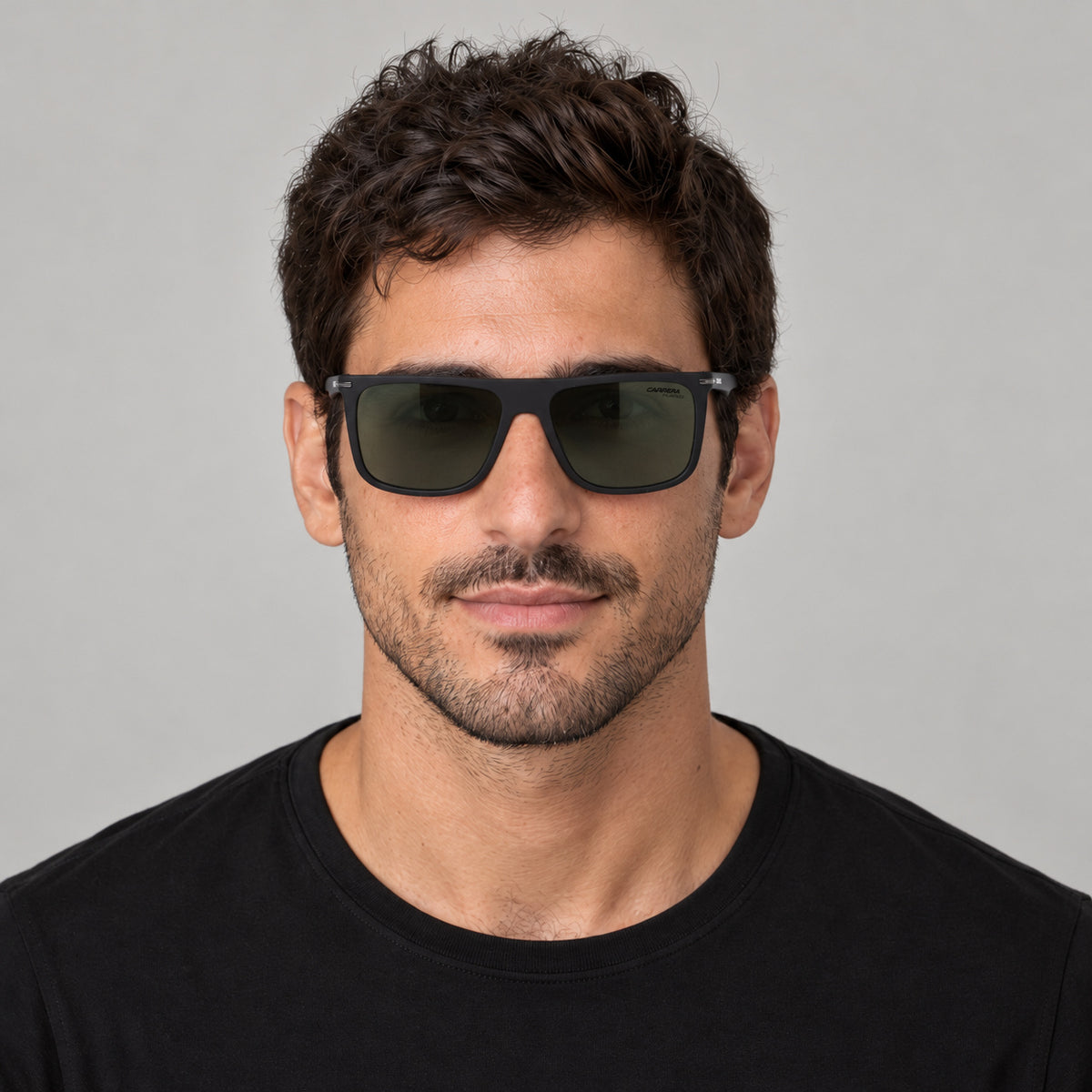 Carrera Men's 58 mm Matte Black Sunglasses Polarized CA278-S-003-UC