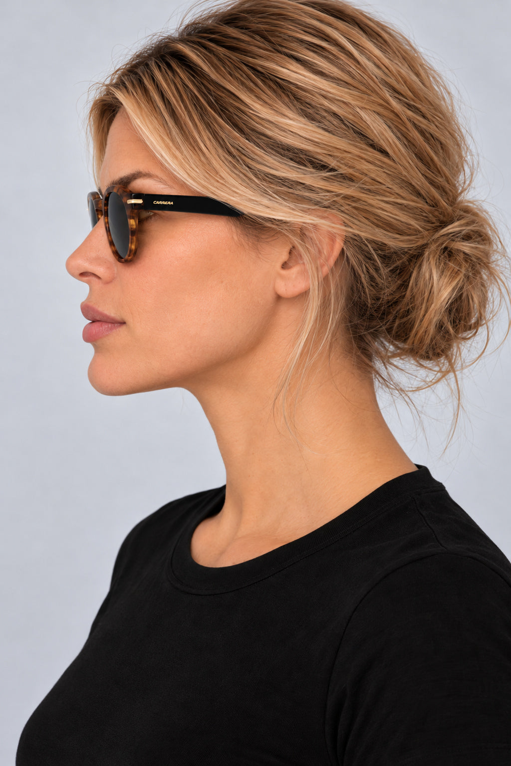 Carrera Unisex 48mm Brown Horn Sunglasses CA306-S-EX4-IR