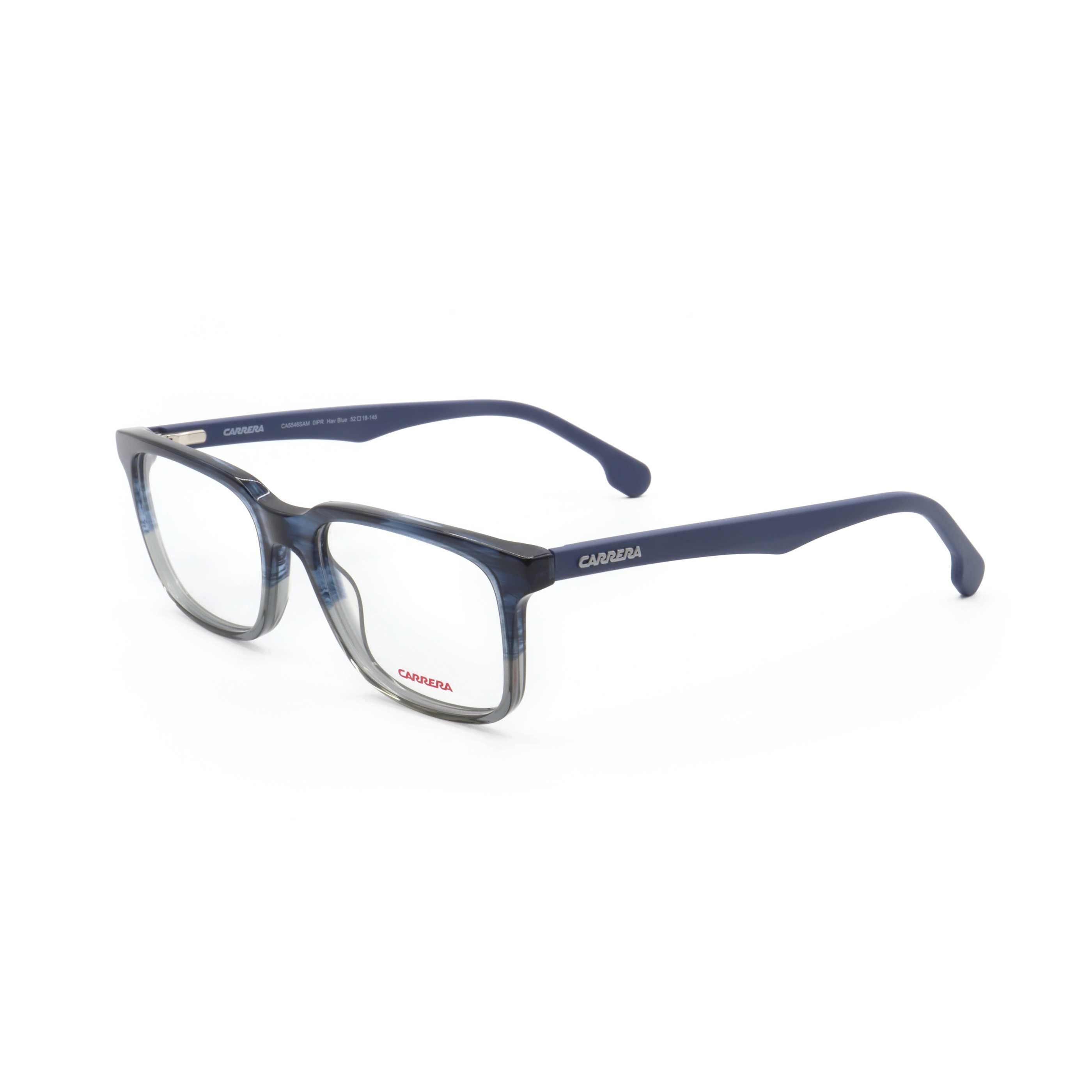 משקפי ראייה Carrera דגם Ca5546 לגברים 52 מ״מ בצבע הוואנה כחול