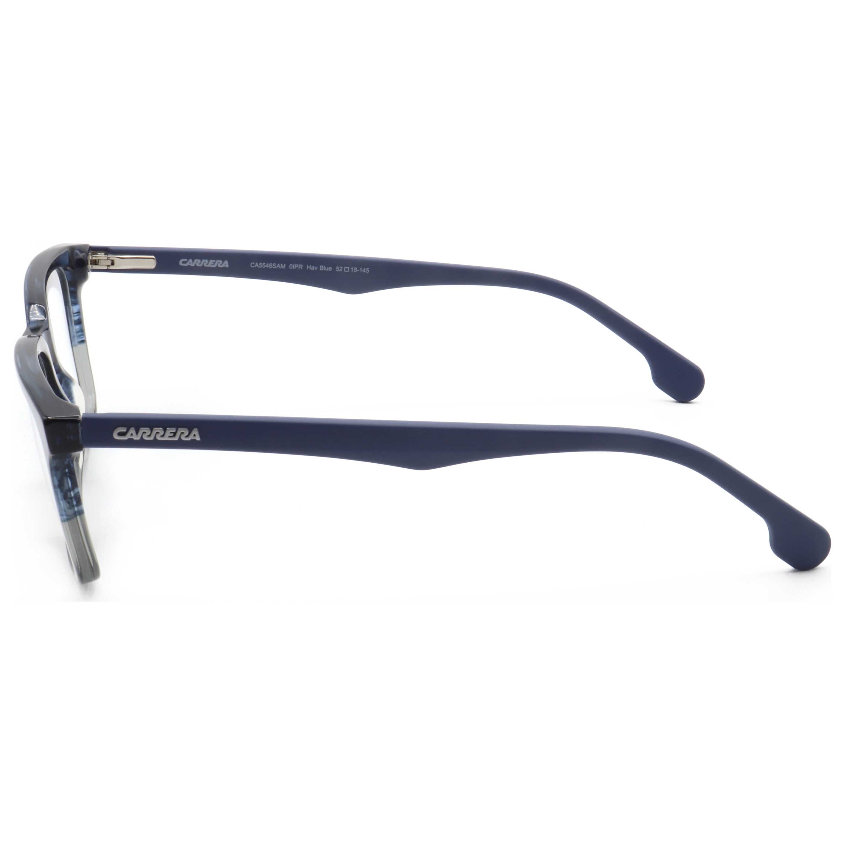 משקפי ראייה Carrera דגם Ca5546 לגברים 52 מ״מ בצבע הוואנה כחול