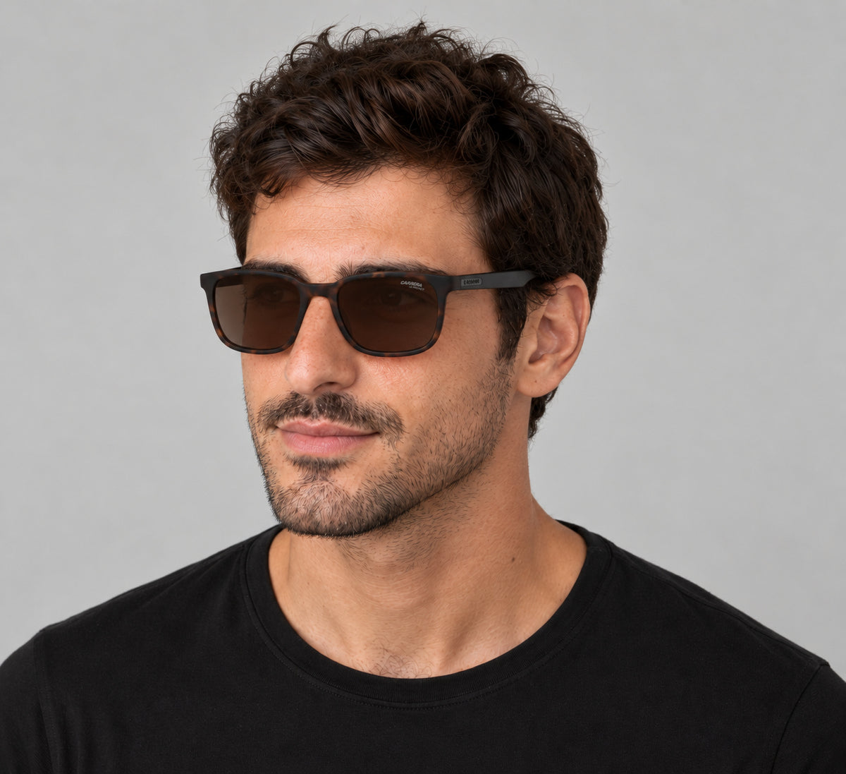 משקפי שמש Carrera דגם Ca8046 לגברים 54 מ״מ בצבע מט הוואנה
