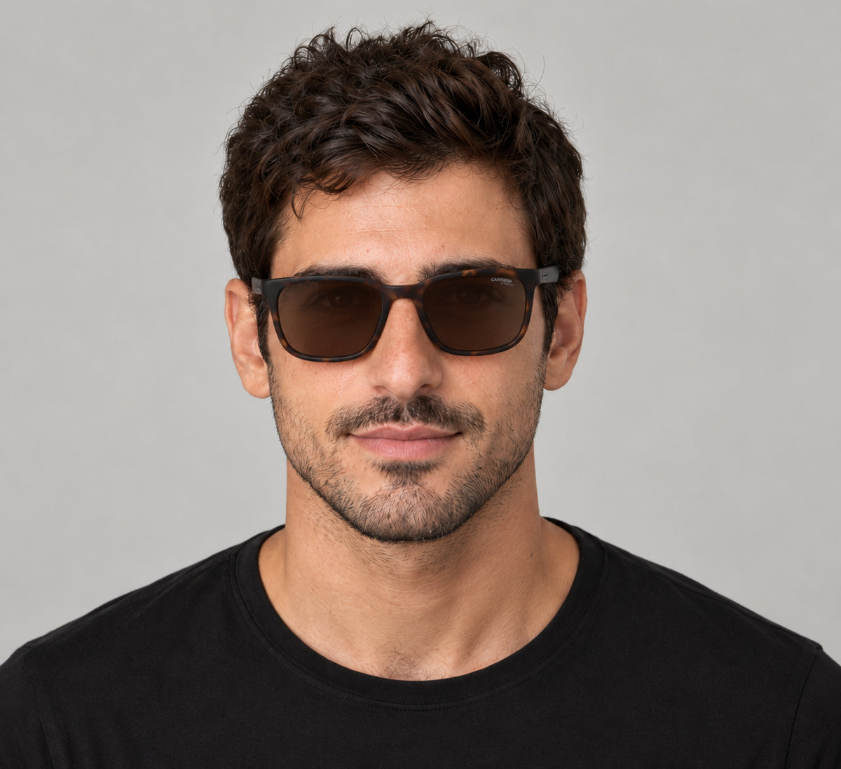 משקפי שמש Carrera דגם Ca8046 לגברים 54 מ״מ בצבע מט הוואנה