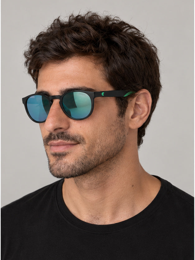 משקפי שמש Carrera דגם Ca8056 לגברים 51 מ״מ בצבע שחור ירוק