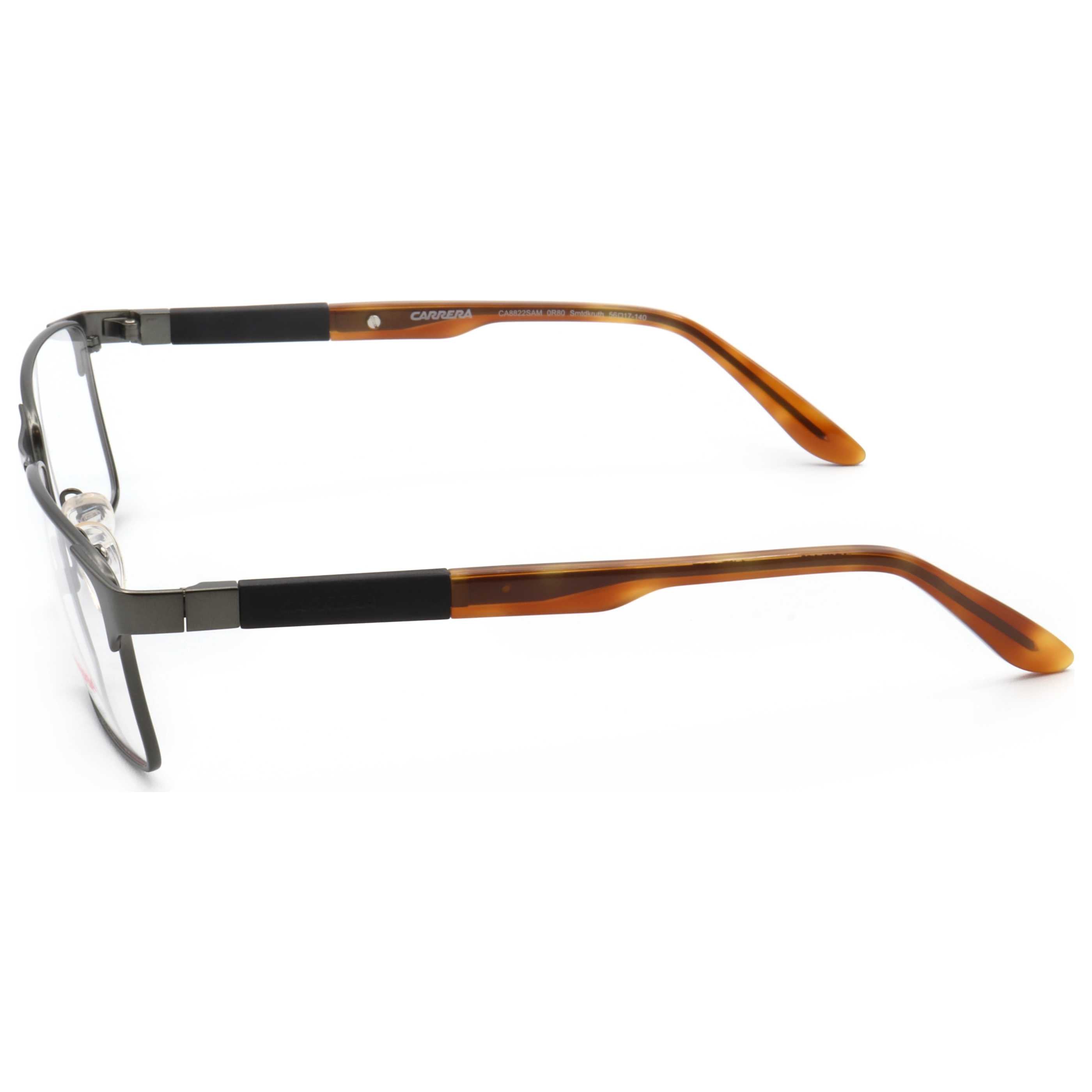 משקפי ראייה Carrera דגם Ca8822 לגברים 56 מ״מ בצבע מט רותניום כהה