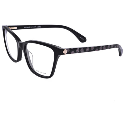 משקפי ראייה Kate Spade דגם Cailye לנשים 53 מ״מ בצבע שחור Pattern לבן