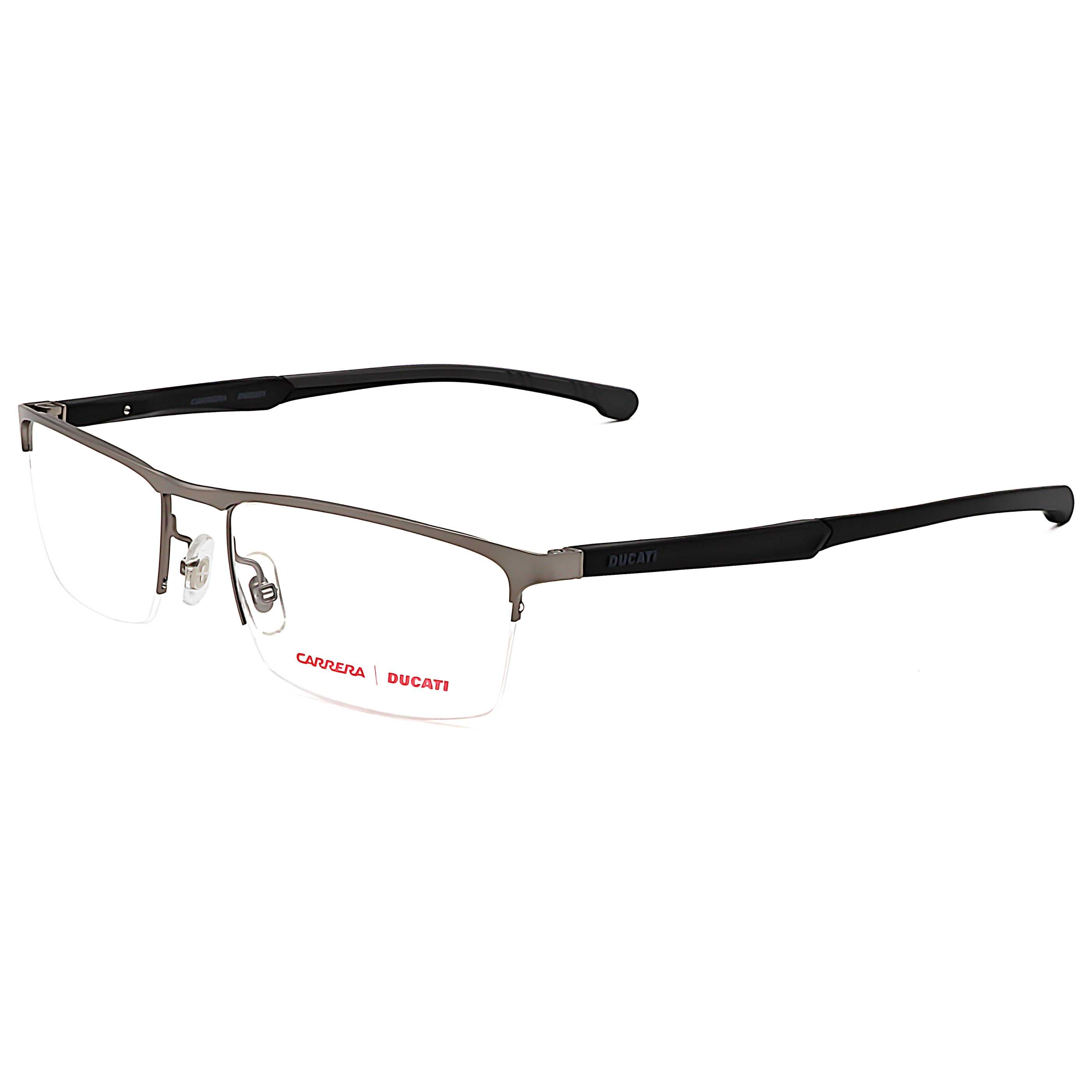 משקפי ראייה Carrera דגם Carduc009 לגברים 55 מ״מ בצבע מט רותניום כהה שחור