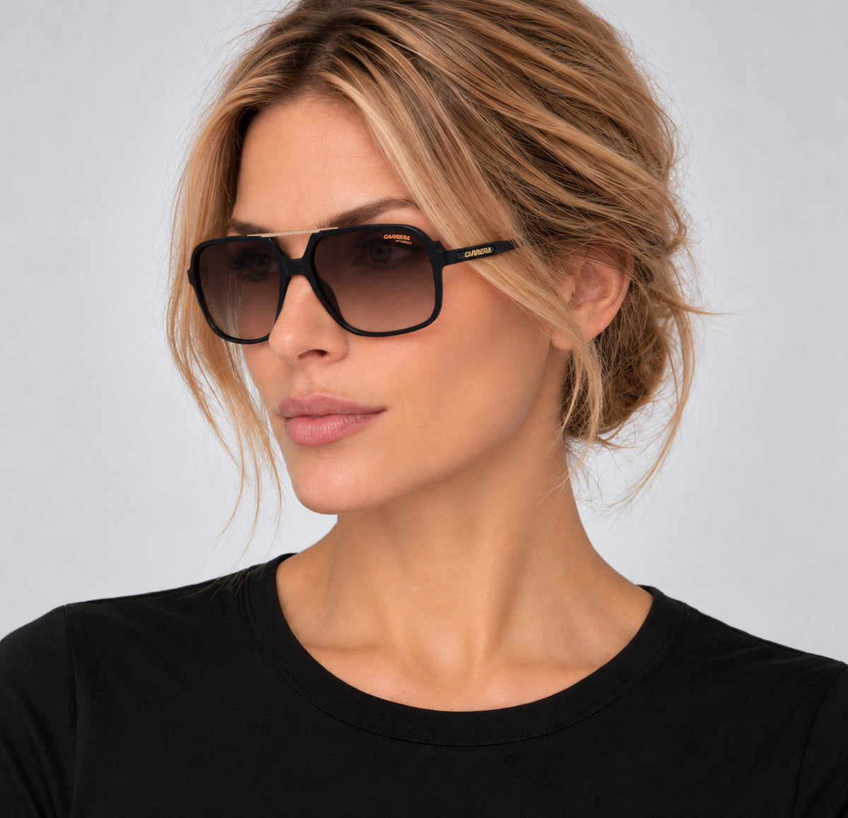 משקפי שמש Carrera דגם Carrera229 יוניסקס 59 מ״מ בצבע שחור חום