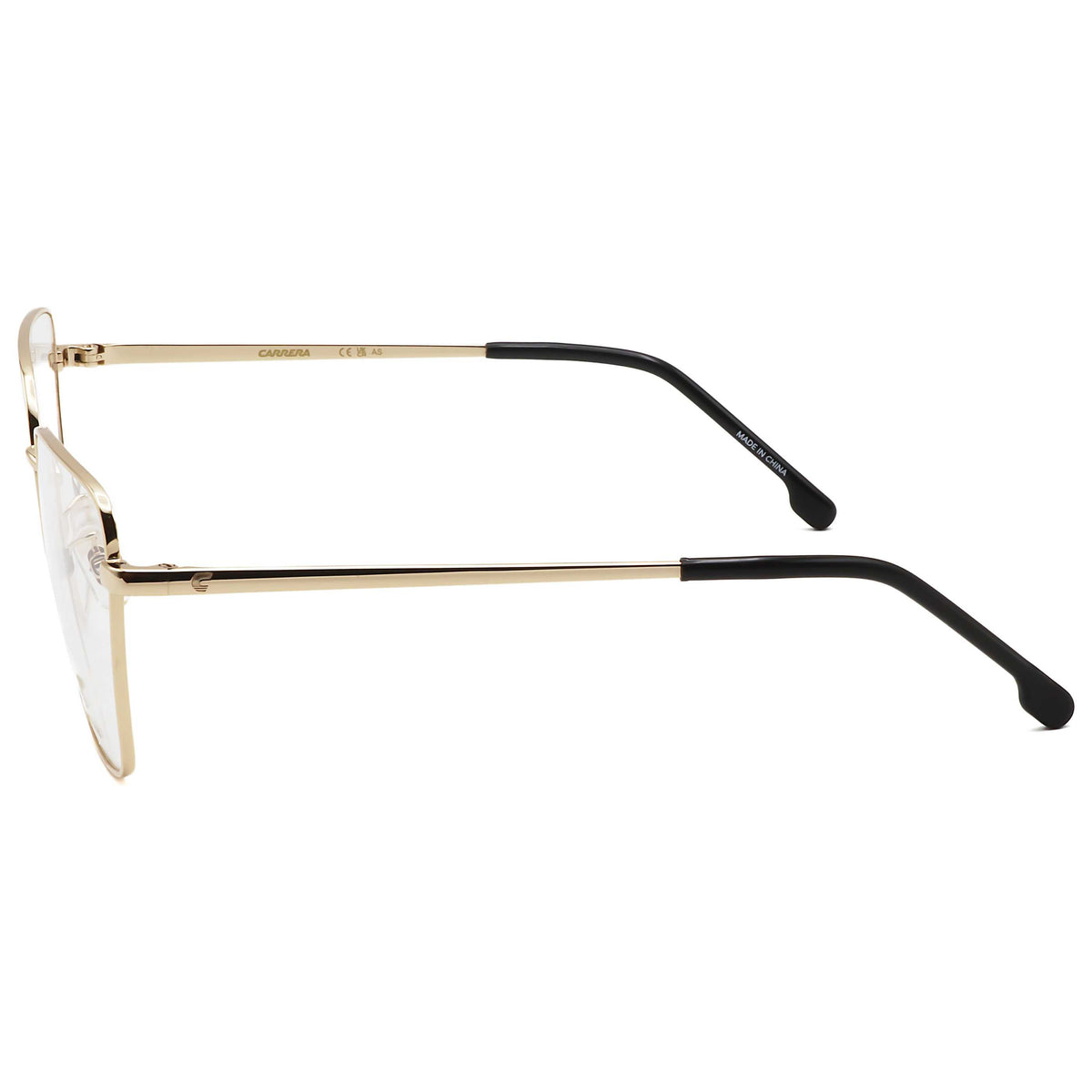 Carrera Women's 55 mm Gold Black Eyeglasses CARRERA3022-RHL-55