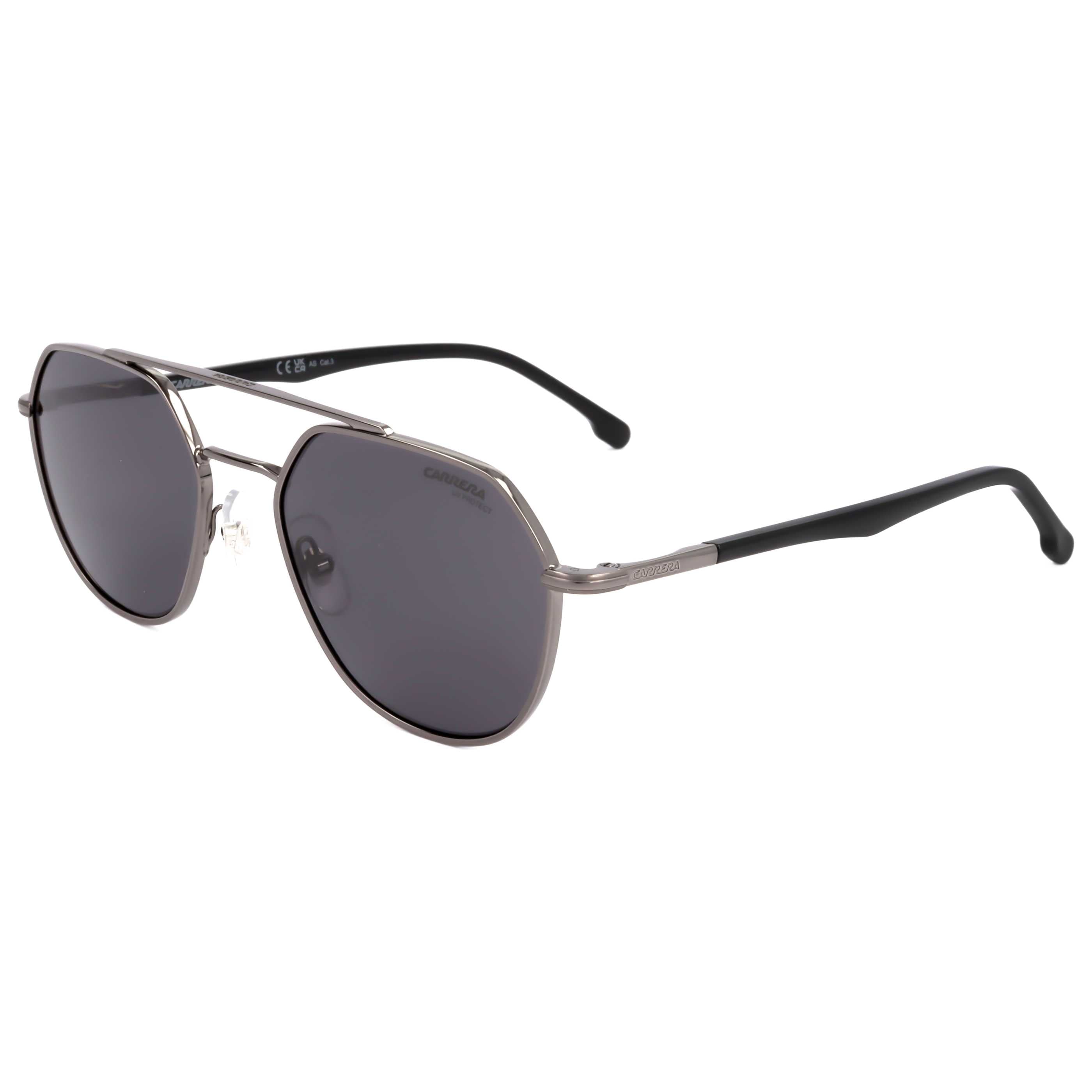 משקפי שמש Carrera דגם Carrera303 יוניסקס 53 מ״מ בצבע רותניום כהה