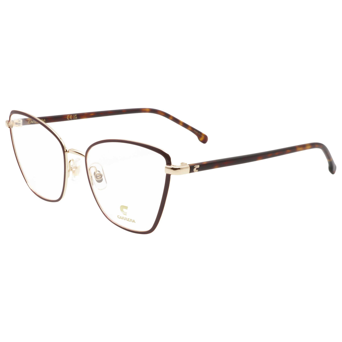 Carrera Women's 54mm Matte Burgundy Gold Eyeglasses CARRERA3039-E28-54